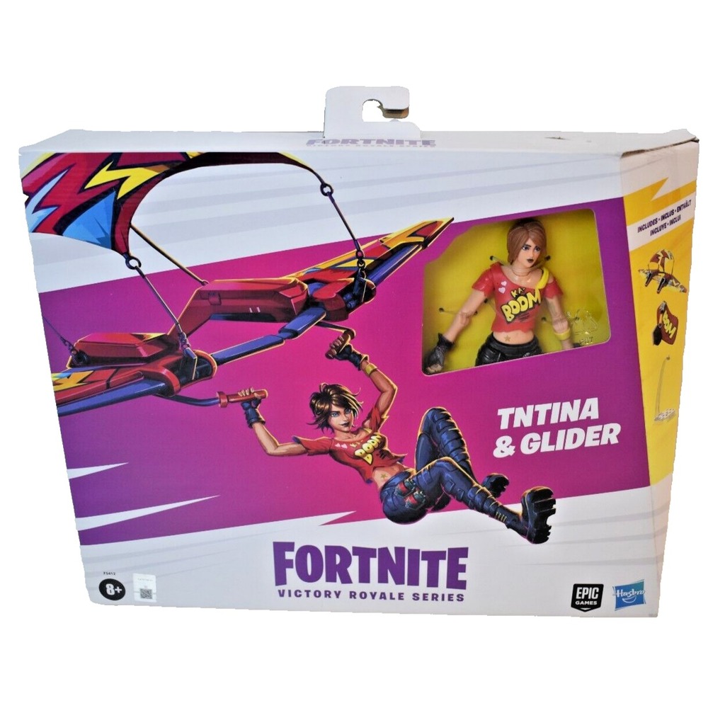 Fortnite TNTina & Glider Hasbro Victory Royale Series Action Figure F5412 NEW
